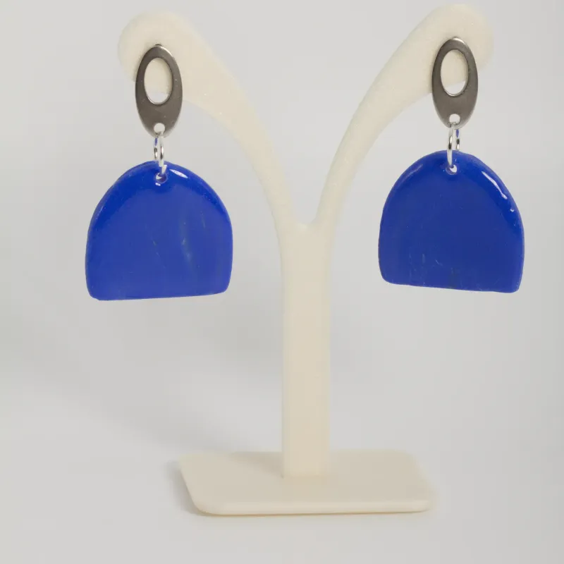 Boucles bleu roi 