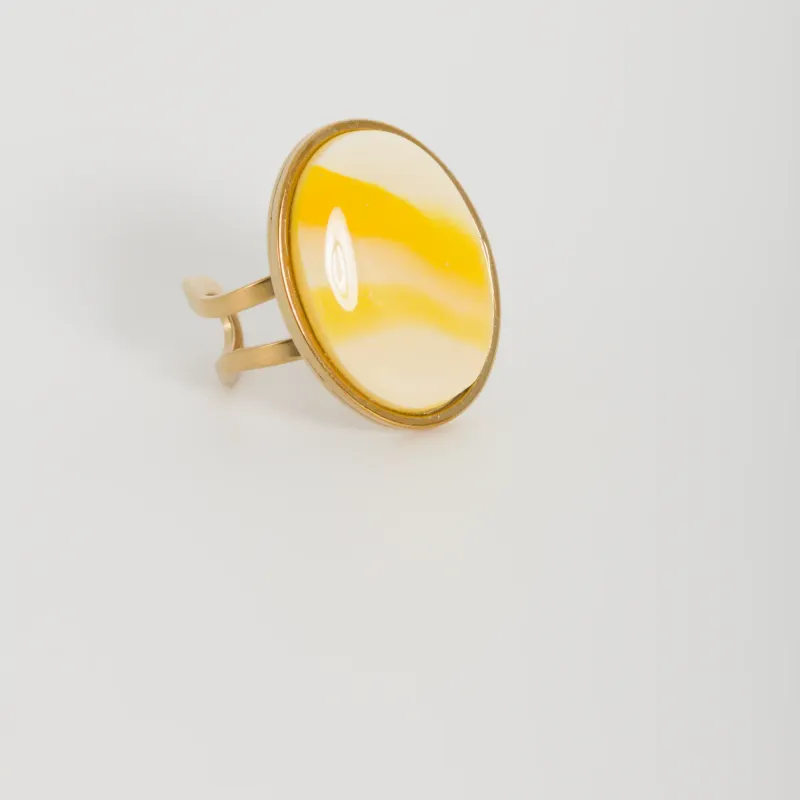 Bague jaune