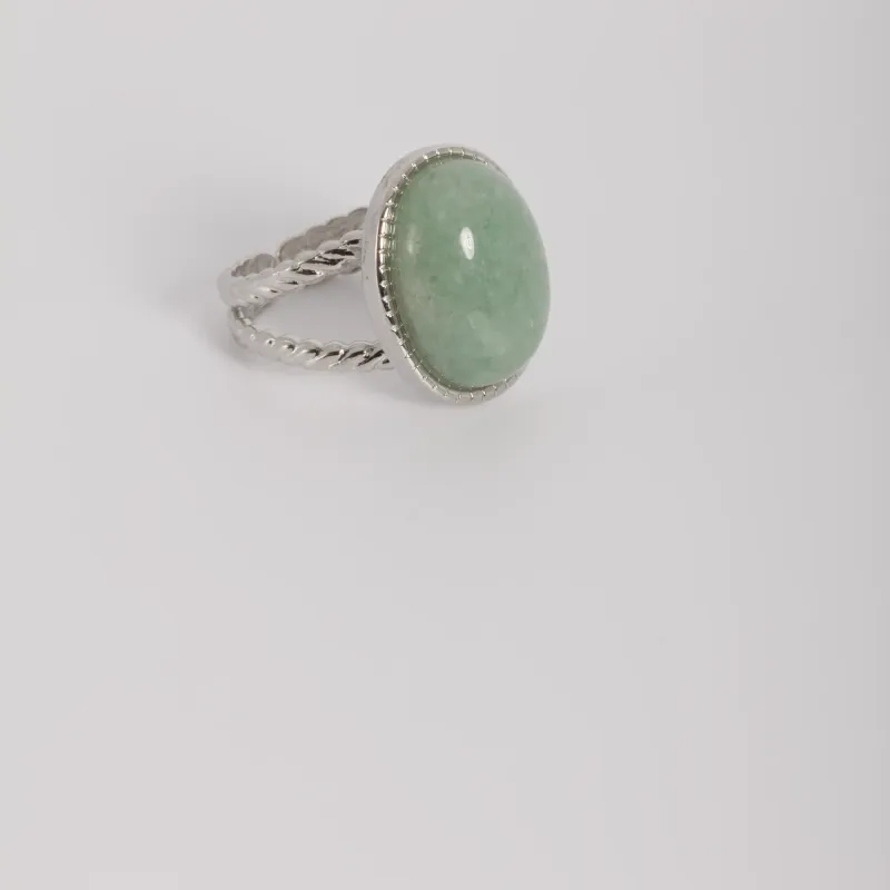 Bague « éclat tressé »