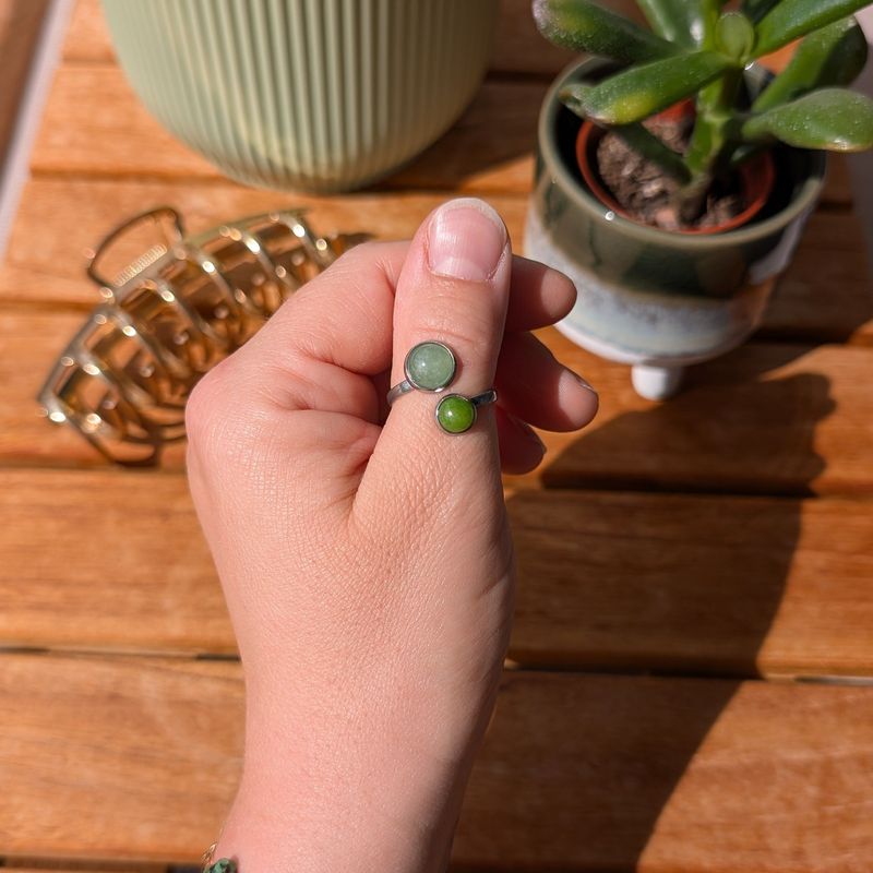 Bague « essence jumelle »