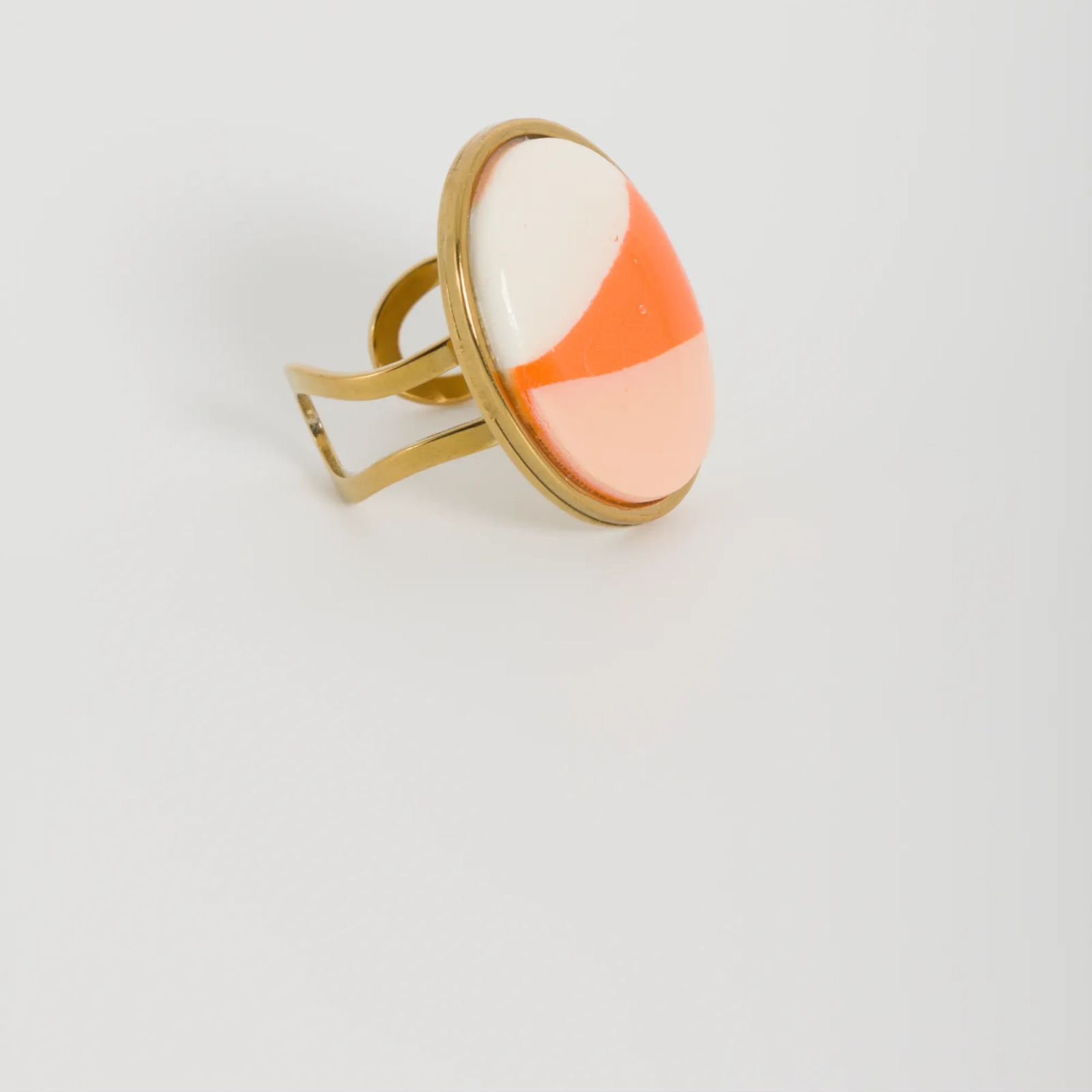Bague orange