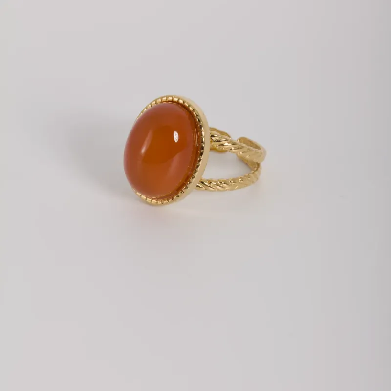 Bague « éclat tressé »