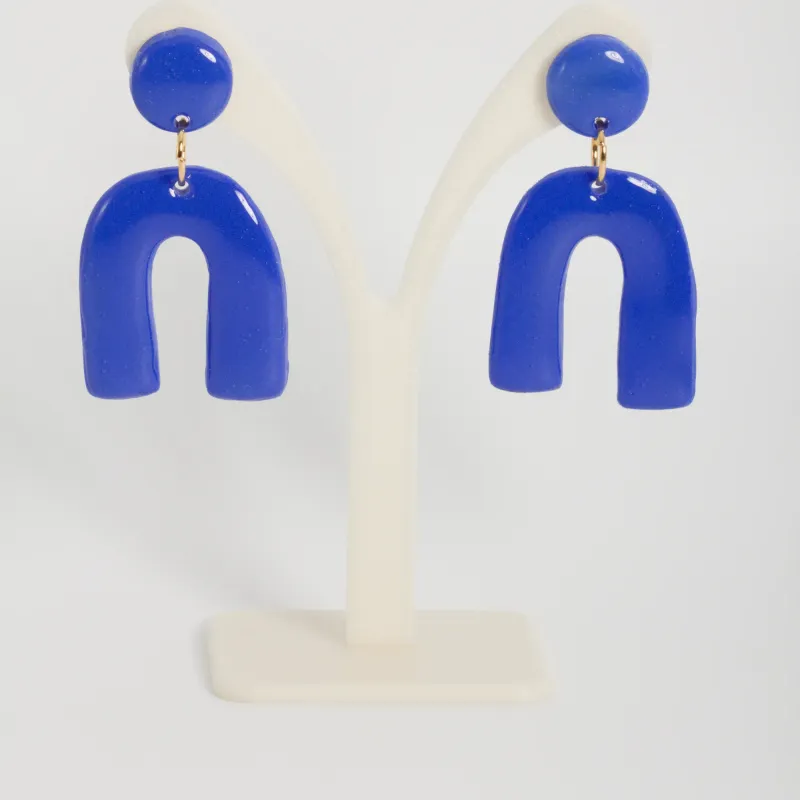 Boucles bleu roi 
