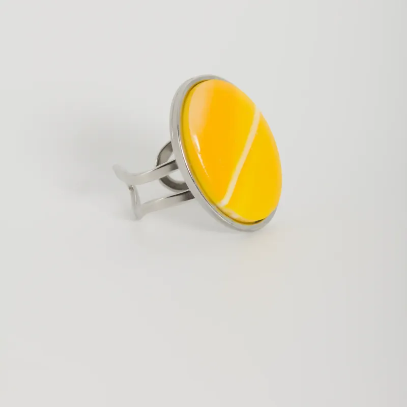 Bague jaune