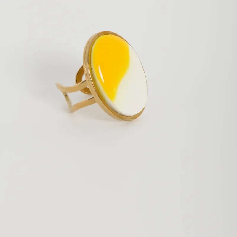 Bague jaune