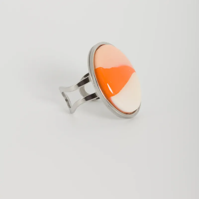 Bague orange