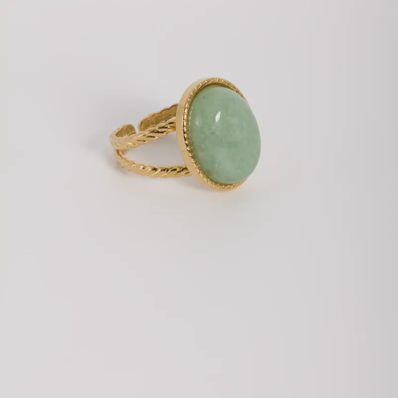 Bague « éclat tressé »